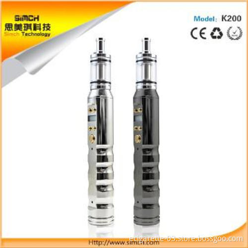 fashionable design for K200 electronic cigarette from original factory